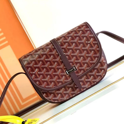 Gay** Messenger Bag Unisex Saddle Bag Dog Tooth Elegant Print Underarm Shoulder Crossbody Bag Trendy
