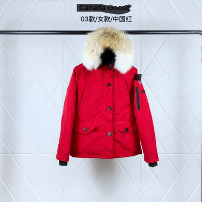 Hot-Selling Big Goose Duck Down 03 Style Flight Jacket White Duck Down Parka Coat Putian High Version 2026 Autumn Winter