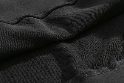 2025 New FOG 1977 Flocked Print Digital High Street European and American Style Sweatshirt Loose Casual Pants Unisex Set