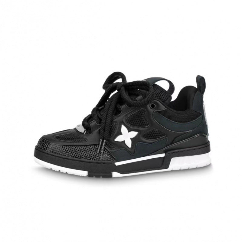 Men's Sneakers Men's and Women's Loafers Height-Increasing Thick-Soled Dad Shoes Fashionable Versatile Couple's Sneakers