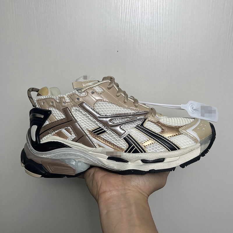 High Quality Sport Sneakers Paris 7 Generation Men's and Women's Raise the Bottom Couple Shoes Sports