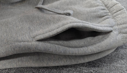 FOG Double-Line Classic Hoodie with Front 3D Letters Loose Fit Unisex Essentials Sweatshirt