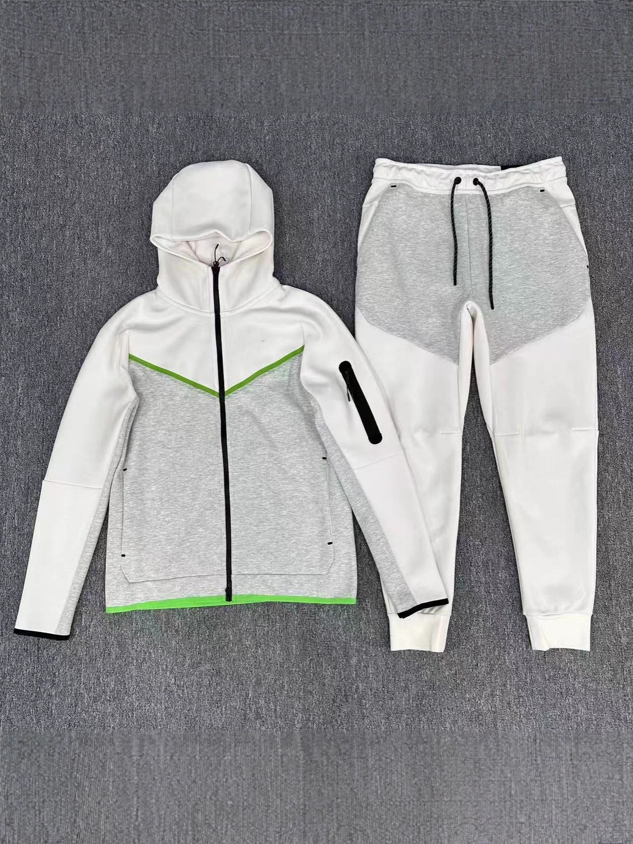 GMabcd 2025 Casual Sports Hooded Men's Side Zipper Suit Jacket Versatile Slim Fit Casual