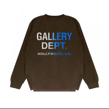 Gmgallery Dept Long Sleeve T Shirts Trendy Brand Long Sleeve Printed T-shirt