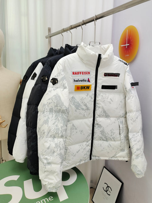 Dissante Second Generation Audi Collaboration Multi-Label Short Down Jacket 2025 New Model