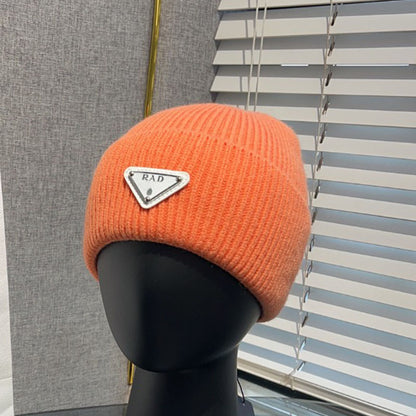 Winter Warm Knitted Hat Fashionable Export Style Pullover Windproof Thick Knitted Hat