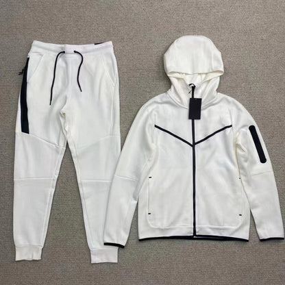 GMabcd 2025 Casual Sports Hooded Men's Side Zipper Suit Jacket Versatile Slim Fit Casual