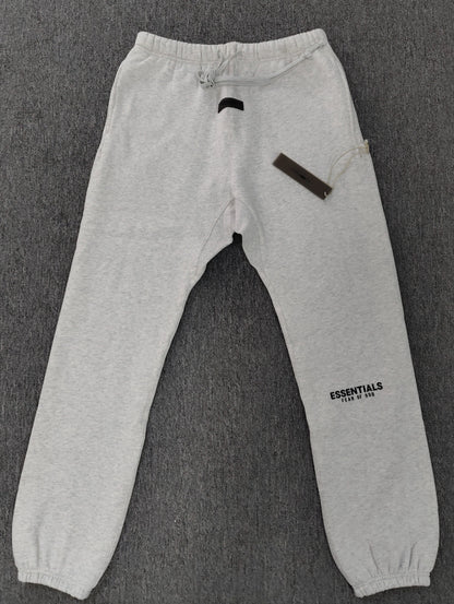 FOG Double-Line Classic Hoodie with Front 3D Letters Loose Fit Unisex Essentials Sweatshirt