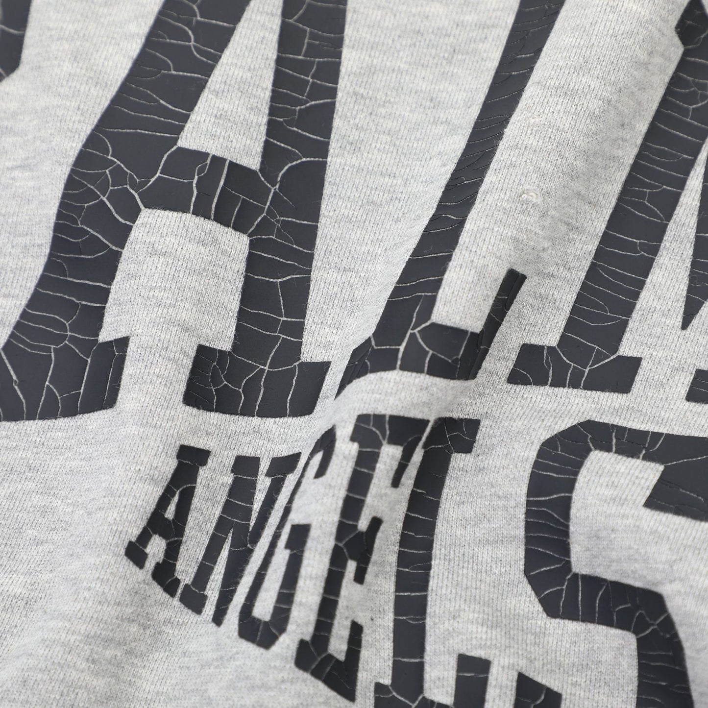 Men's Pullover Sweatshirt with Crack Letter Print Fashion High Street Casual Versatile Hoodie