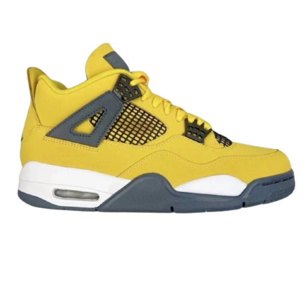 GMABCDAJ4 Electric Mother Black Cement Paris Basketball Shoes Yuanyang AJ3 Air Cushion Basketball Shoes