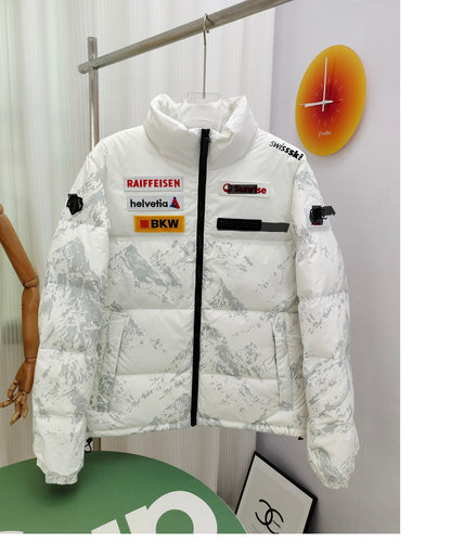 Dissante Second Generation Audi Collaboration Multi-Label Short Down Jacket 2025 New Model