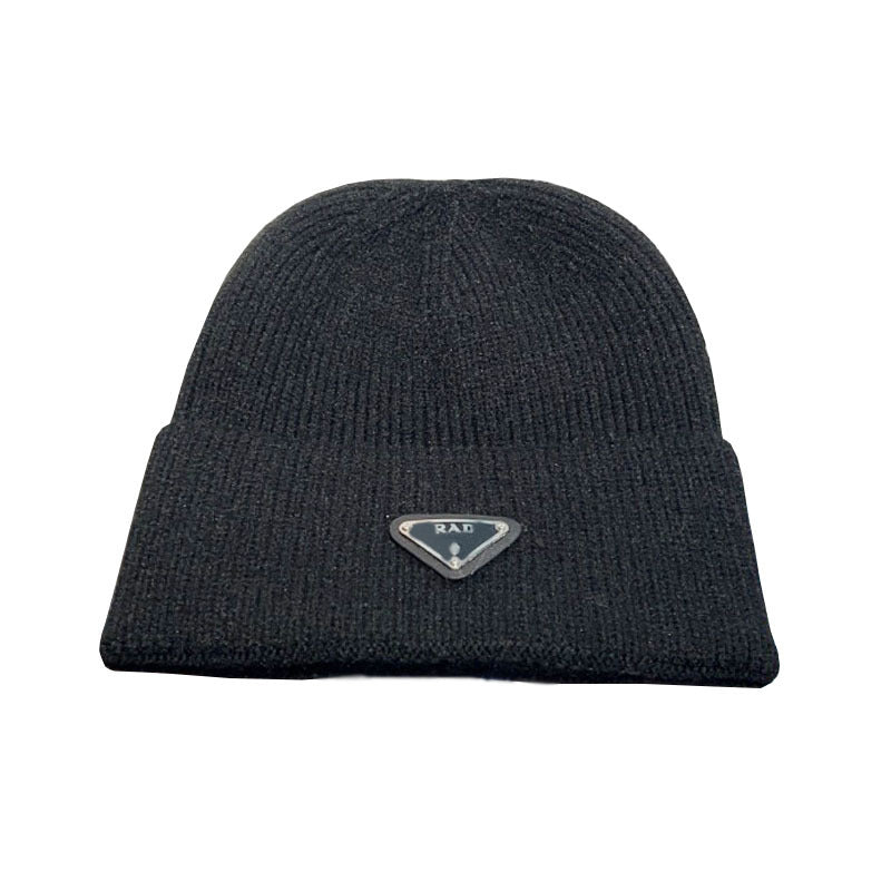 Winter Warm Knitted Hat Fashionable Export Style Pullover Windproof Thick Knitted Hat