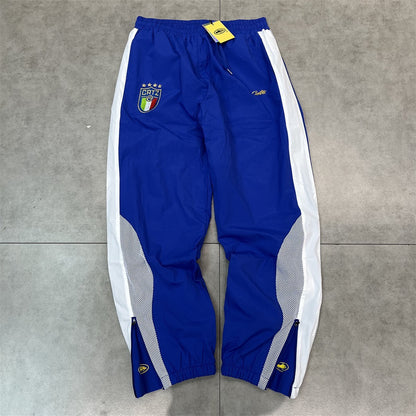 Gmabcd New Corteiz Alcatraz Embroidered Logo Woven Casual Sports Suit Spring Thin Long Pants with Zipper