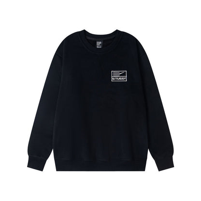 GMstuxN Letter Collaboration Hoodie Classic Letter Embroidery Hooded Sweatshirt Heavyweight Casual Jacket for Men