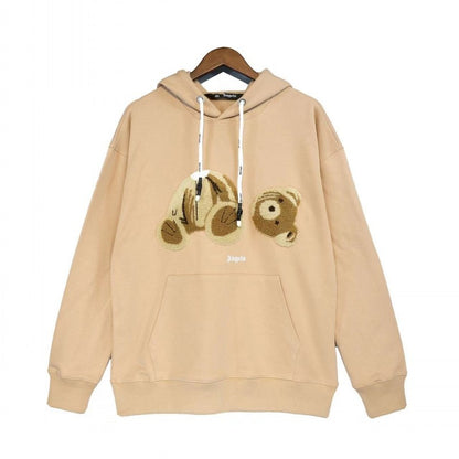 PA Angel Broken Bear Sweater Oversize Niche High Street Fashion Brand Ins Couple Hoodie
