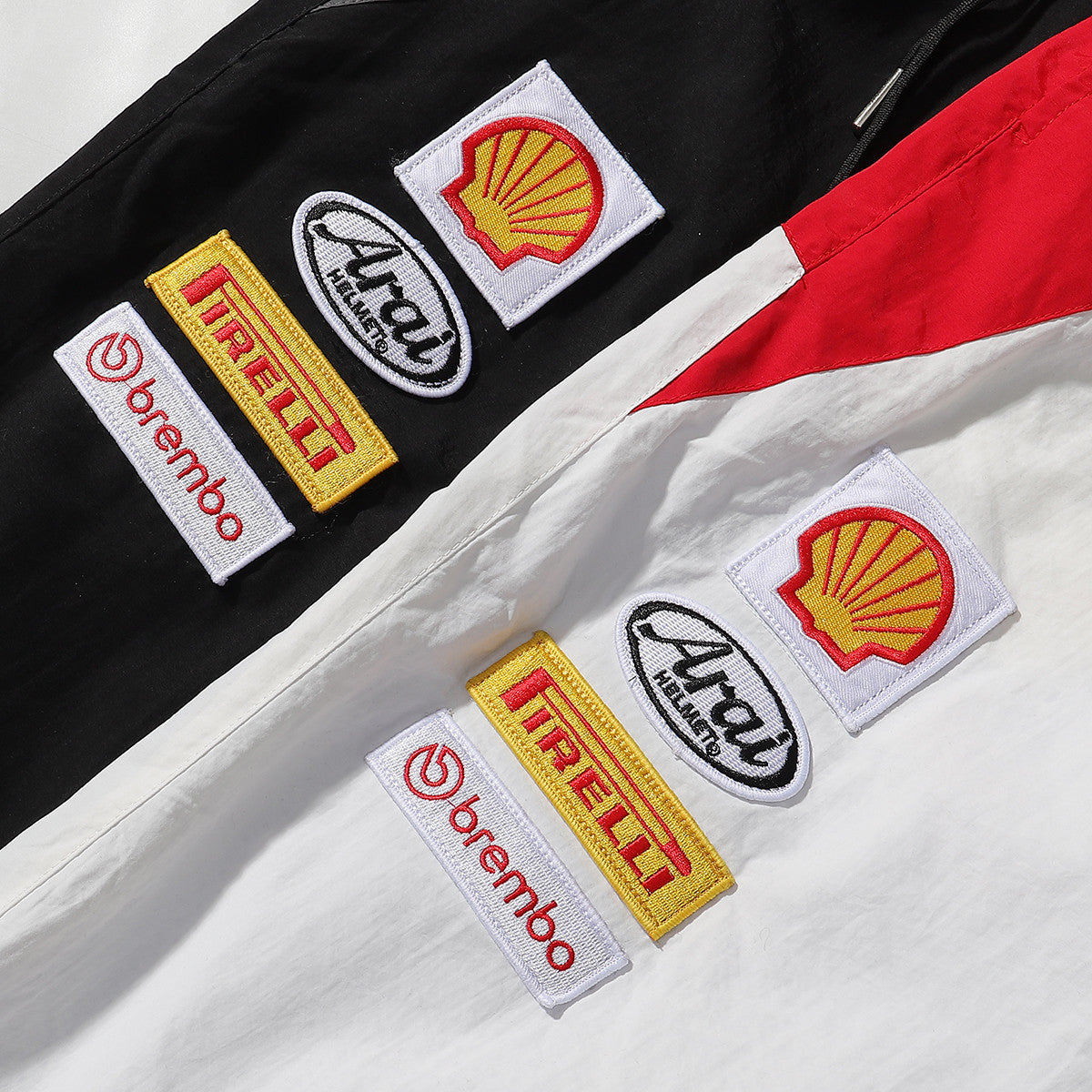 Supreme Ducati Collaboration Racing Style Windbreaker Jacket for Men