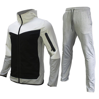 Spring and Autumn Hooded Suits Men's and Women's NK Sports Leisure Suit Sports Fashionable Jacket Trousers Fashion Brand Clothes