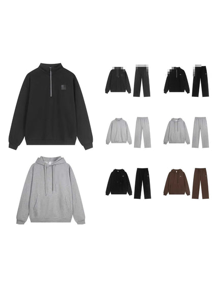 A-L-O oversized heavyweight zip hoodie made of warm terry fleece sweatshirt for streetwear style