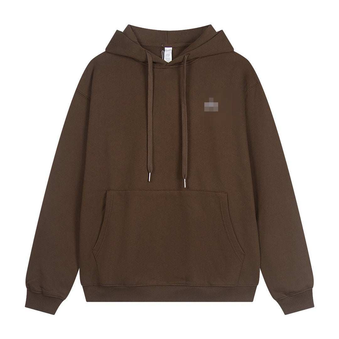 A-L-O Oversized Heavyweight Zip Hoodie Terry Fleece Streetwear Jacket