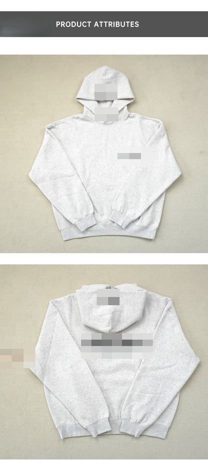 FFOG Double Line ESSEN-TIALS Season 8 Double Line High Street Trendy Brand Hoodie with Back Print[High quality]