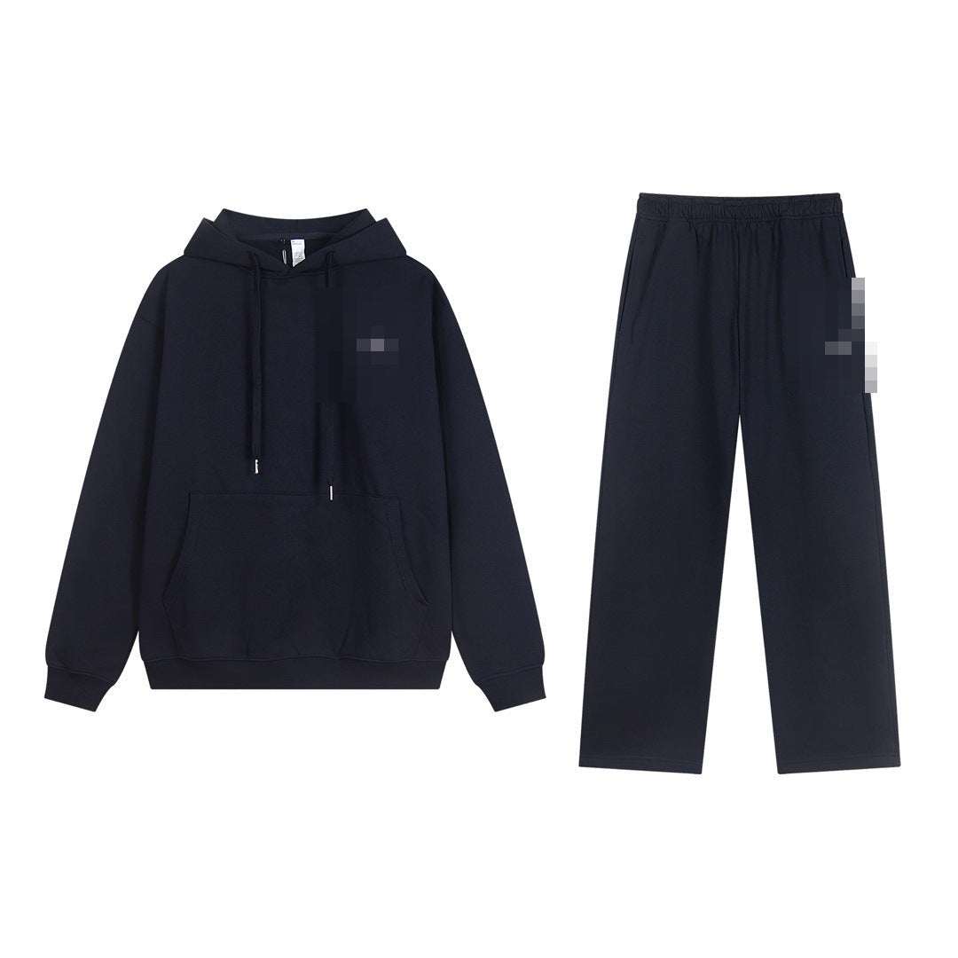 A-L-O Oversized Heavyweight Zip Hoodie Terry Fleece Streetwear Jacket