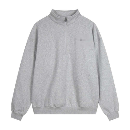 A-L-O Oversized Heavyweight Zip Hoodie Terry Fleece Streetwear Jacket