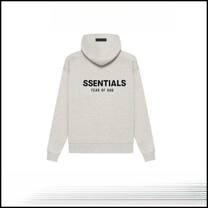 FFOG Double Line ESSEN-TIALS Season 8 Double Line High Street Trendy Brand Hoodie with Back Print[High quality]