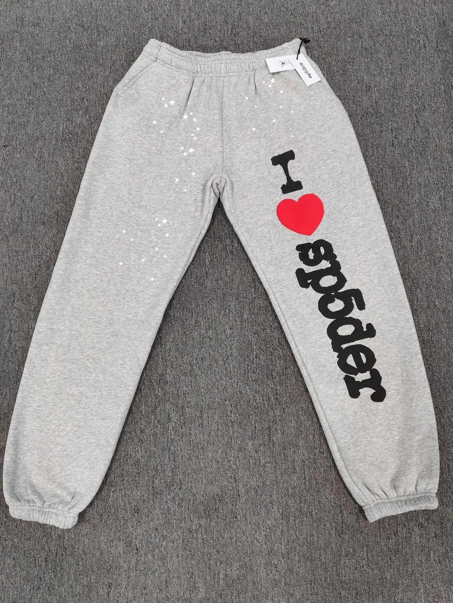 Gmsp5der Sweater Spider Web Love Pullover Hooded Sweater Men's and Women's Hoodies[High Quality]