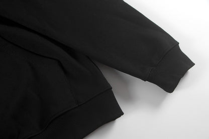 A-L-O Heavyweight Sweatshirt Loose Terry Warm Hoodie Zipper Casual Hooded Jacket