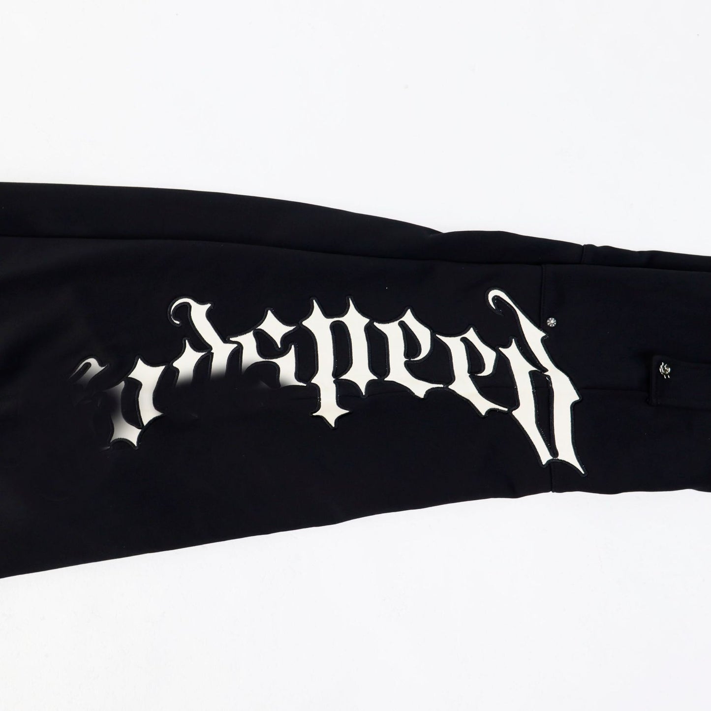 GMabcd Casual Set God-peed Patch Letter Cardigan Hoodie High Street Men's Casual Sweatshirt Sweatpants