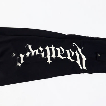 GMabcd Casual Set God-peed Patch Letter Cardigan Hoodie High Street Men's Casual Sweatshirt Sweatpants