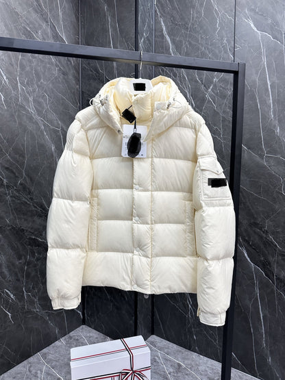 2026 Autumn and Winter New Mon Maya 70 Th Anniversary High-End Short down Jacket Temperament