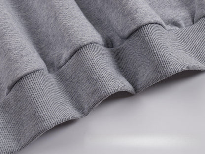 A-L-O Half-Zip Sweatshirt for Women, Autumn and Winter Loose Stand Collar Slimming Jacket, Casual Sports Top