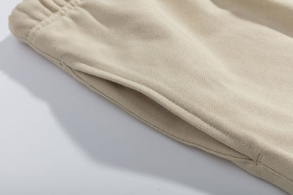 2025 New FOG 1977 Flocked Print Digital High Street European and American Style Sweatshirt Loose Casual Pants Unisex Set