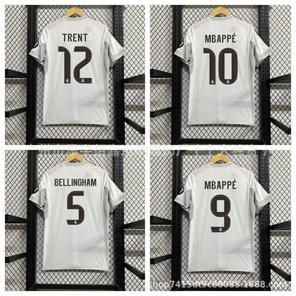 25-26 Real Madrid Home and Away Mbappe Jersey No. 11 Rodrygo No. 5 Bellingham Football Shirt