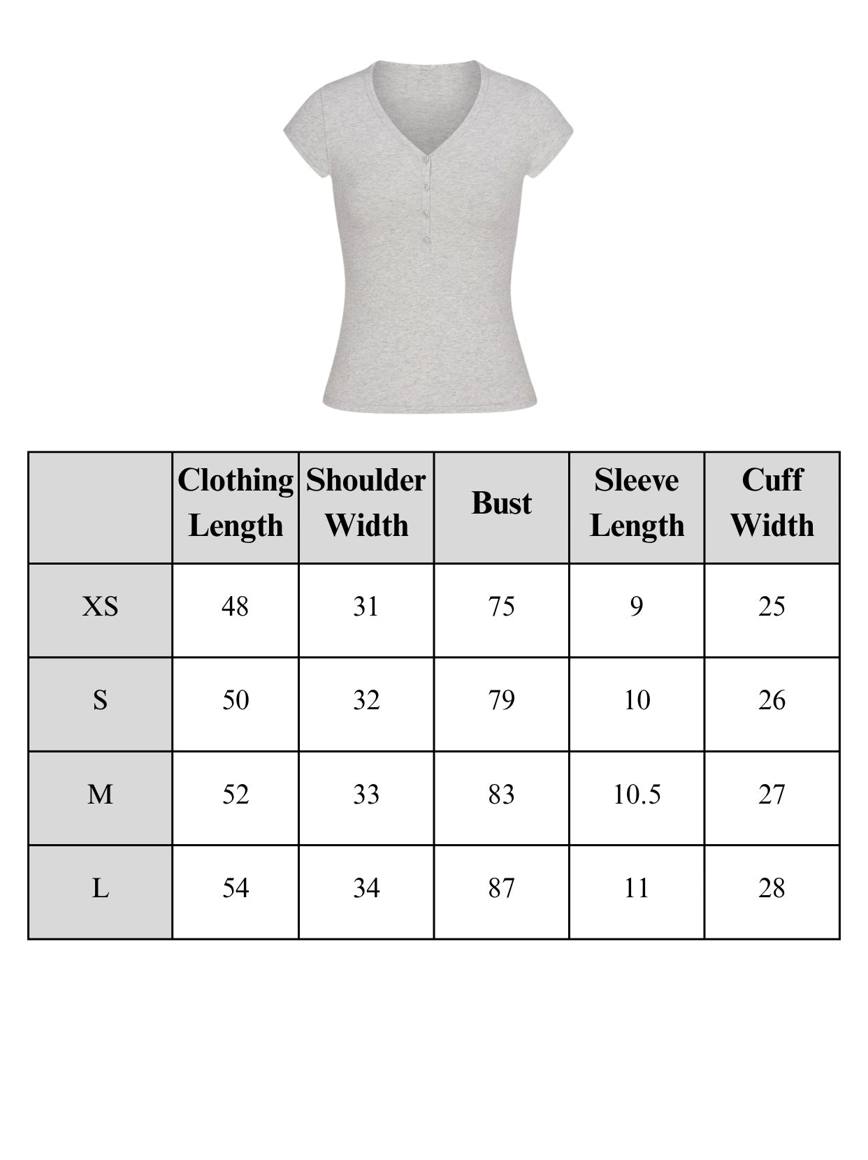 Skim Same Style Kardashian New Vintage Henley Shirt Button Baby Same Style New Vintage Summer Top