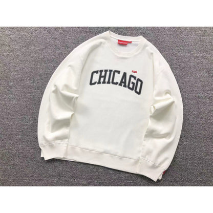 25FW Bandana Box Logo Hoodie Paisley Sweatshirt Fleece Lined Full Series Hooded Sweatshirt
