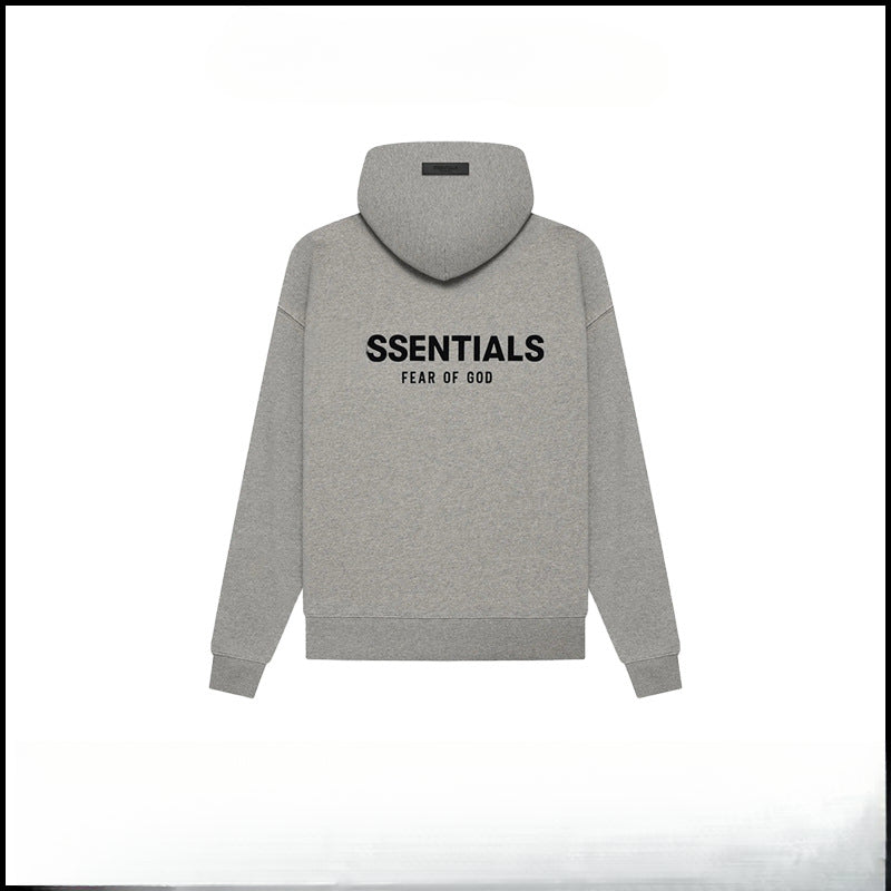 FFOG Double Line ESSEN-TIALS Season 8 Double Line High Street Trendy Brand Hoodie with Back Print[High quality]
