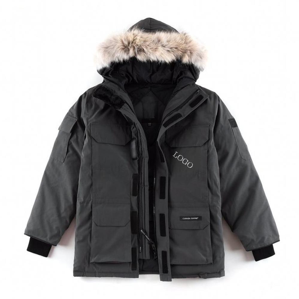 Big Goose New 08 Expedition Parka Classic Warm Hooded Short Down Jacket 4660M