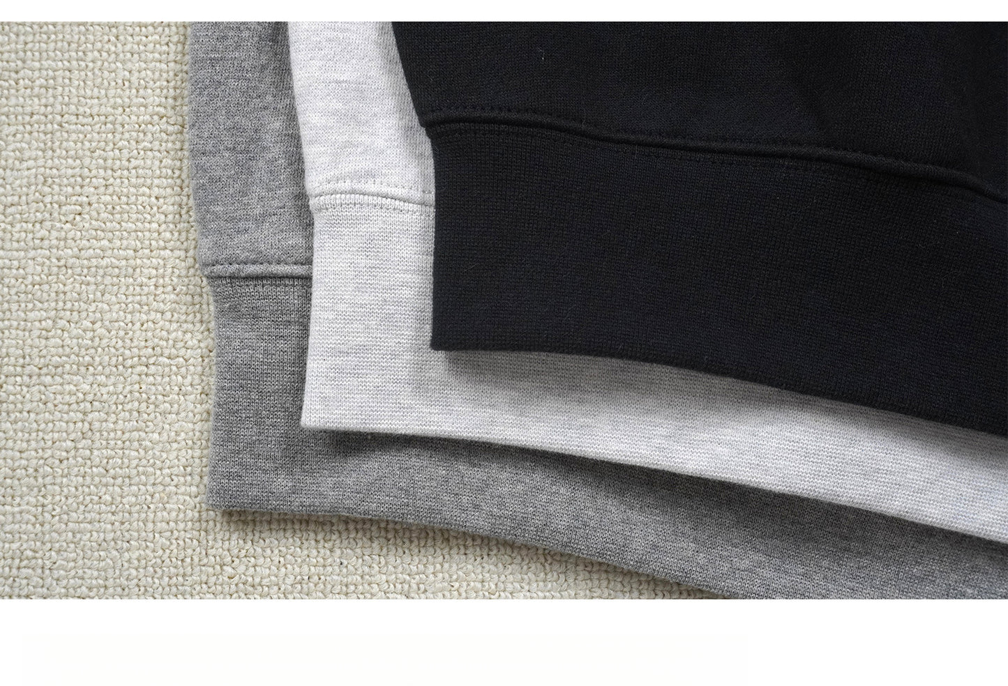 FFOG Double Line ESSEN-TIALS Season 8 Double Line High Street Trendy Brand Hoodie with Back Print[High quality]