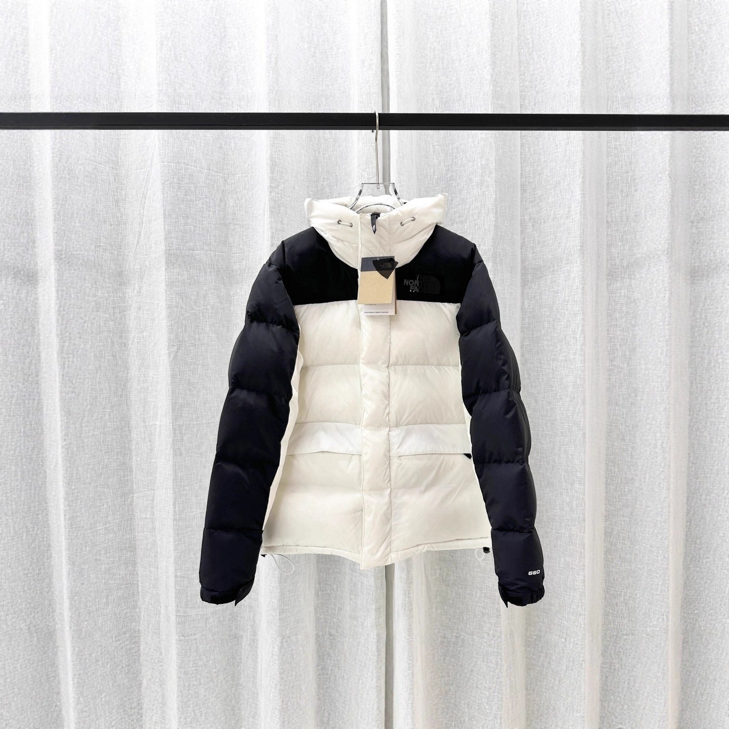 2025 North Himalaya Series FW21 Beijian Hooded White Duck Down Jacket Autumn Winter New Model