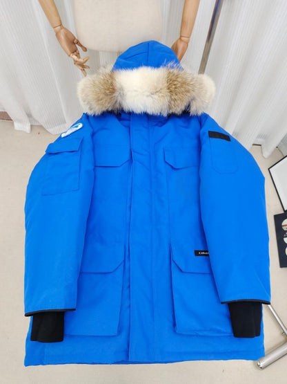 Big Goose New 08 Expedition Parka Classic Warm Hooded Short Down Jacket 4660M