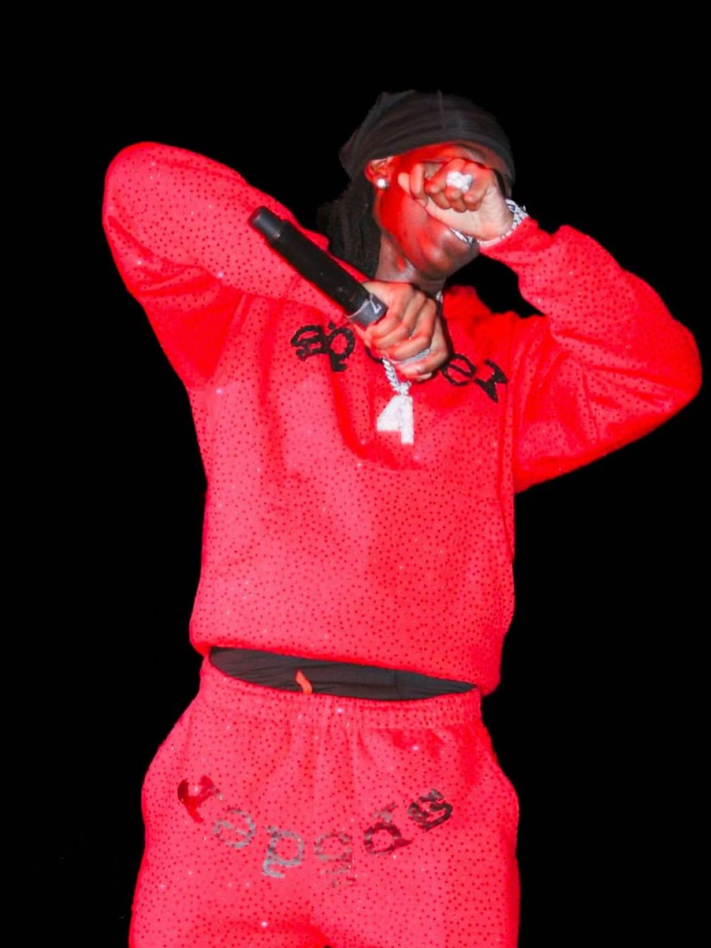 Hot Sale Heavy Full Rhinestone Sweater Sp55-der Hoodie High Street Fashion Brand Hoodie
