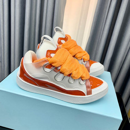 GMabcd Thick-Soled Lace-Up Dad Shoes Couple Training Shoes Casual Sneakers（2）
