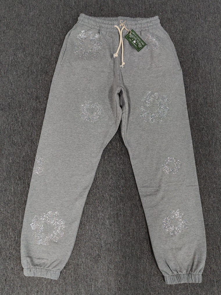 GMabcd Denim Tears Sweatshirt Main Line Kapok Rhinestone Casual Long Pants Hoodie Jacket Men【high quality】