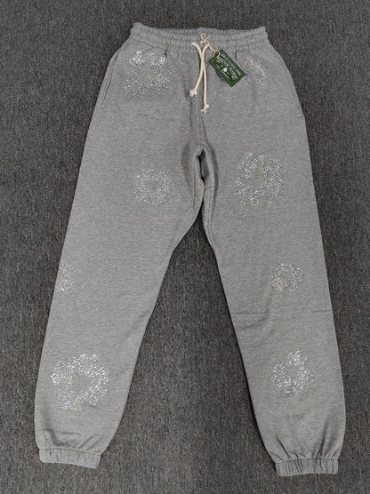 GMabcd Denim Tears Sweatshirt Main Line Kapok Rhinestone Casual Long Pants Hoodie Jacket Men【high quality】