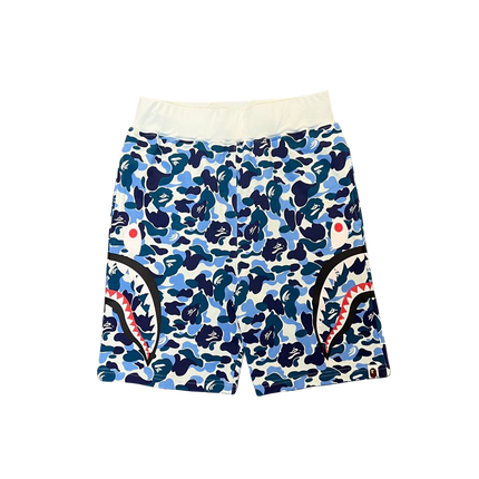 Trendy Brand BP Classic Shark Camouflage Men's Casual Loose Sports Five-Point Shorts High-End Terry Drawstring Shorts Trend