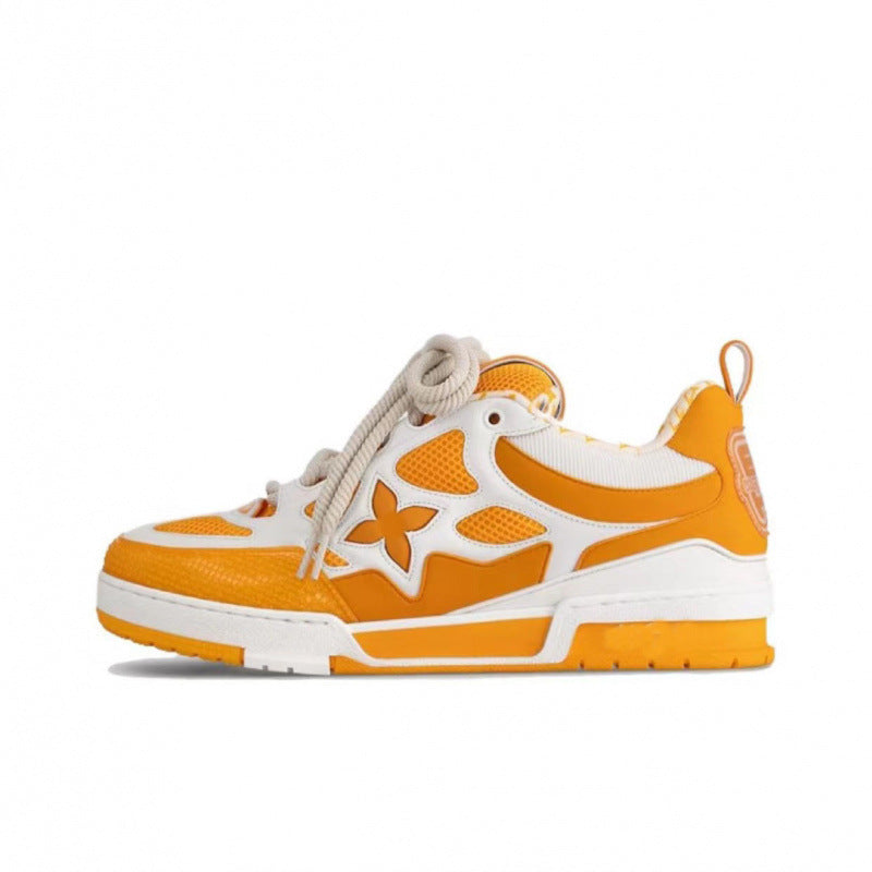 Men's Sneakers Men's and Women's Loafers Height-Increasing Thick-Soled Dad Shoes Fashionable Versatile Couple's Sneakers