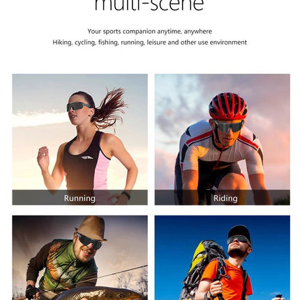 Outdoor Sports Sunglasses Smart Glasses Fashionable Cycling Bluetooth Glasses for Listening to Music and Calling Unisex