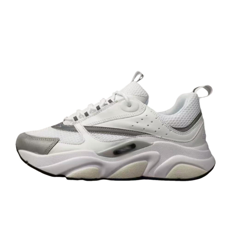 B22 Thick-Soled Height-Increasing Retro Dad Shoes for Men and Women, Mesh Breathable Sports Casual Shoes